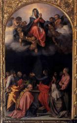 Andrea del Sarto (1486-1531.): A Szűz mennybemenetele
