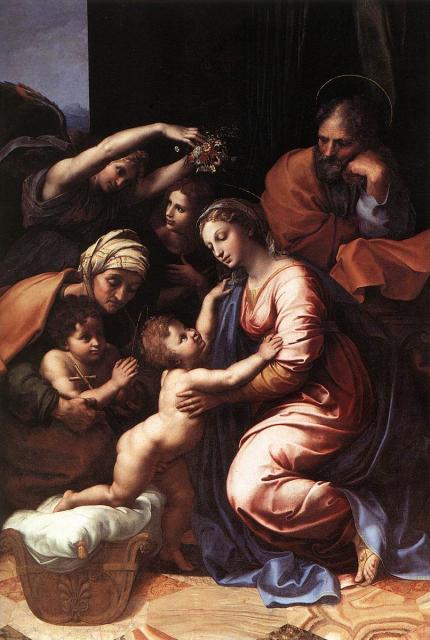 Raffaello Santi: The Holy Family 1518