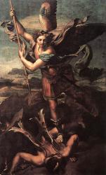 Raffaello Santi: Szent Mihály és a sátán