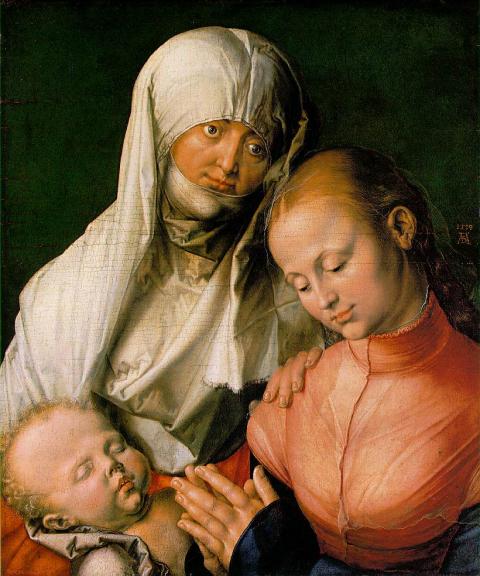 Albrecht Dürer: Szent Anna a Szűzzel és a Gyermekkel