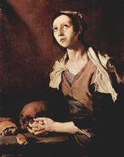 José de Ribera: Mária vacsorája