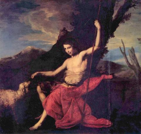 José de Ribera: Keresztelő Szent János a báránnyal