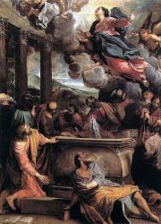 Annibale Carracci: Assumption of the Virgin Madrid, Prado, (1590)