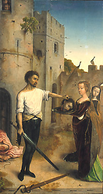 Juan de Flandes: La décollation de saint Jean-Baptiste (1496-1499)