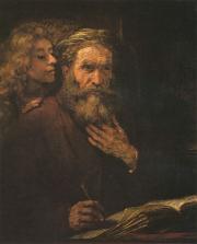 Rembrandt: Szent Máté és az angyal
