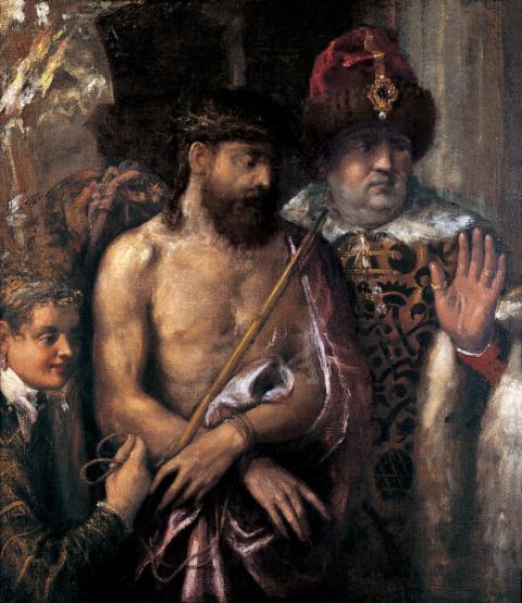 Ecce Homo by Titian, 1570-156