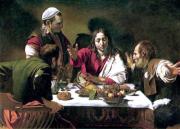 Caravaggio: Vacsora Emmausban