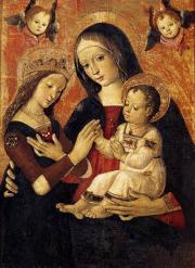 Pinturicchio: The Mystical Marriage of St Catherine