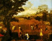 Nicolas Poussin: A nyár vagy Rút és Boáz (Musée du Louvre) 