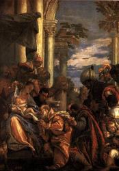 Veronese (Paolo Caliari): Mágusok imádása (Ermitázs) 