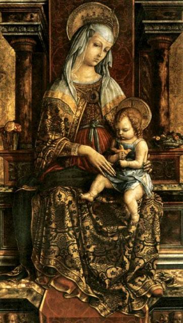 Carlo Crivelli: Madonna (Pinacoteca de Brera) 