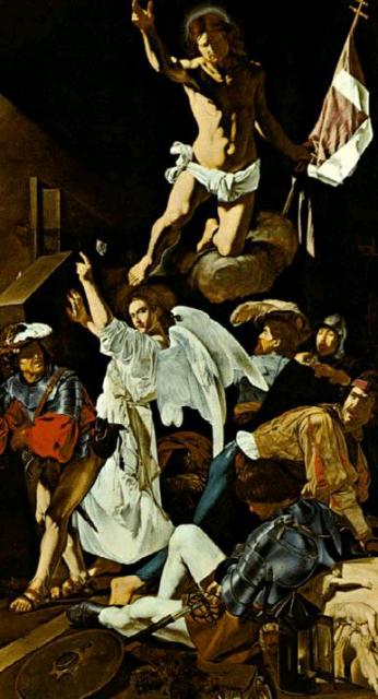 Caravaggio (Michelangelo Merisi): Feltámadás (Institute of Art, Chicago) 