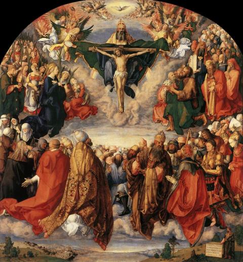 Albrecht Dürer: A Szentháromság imádata
