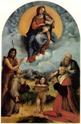 Raffaello Santi: Madonna di Foligno c. 1512