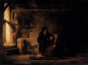 Rembrandt: Tóbiás felesége a kecskével