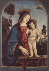 Pinturicchio: The Virgin and Child 1475-80